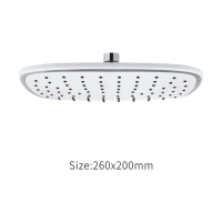 Верхний душ Rose RH41, белый/хром фото в интернет-магазине Русалия