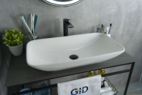 Раковина накладная прямоугольная N9122 GID фото в интернет-магазине Русалия