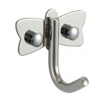 Крючок для ванной комнаты Savol S-00101A, хром фото в интернет-магазине Русалия