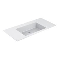 Раковина VCB-13100W из искусственного камня, цвет белый Vincea фото в интернет-магазине Русалия