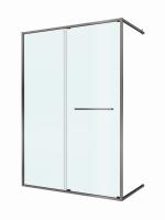Душевая дверь CEZARES LUX-B-FS-11-140-C-GM фото в интернет-магазине Русалия