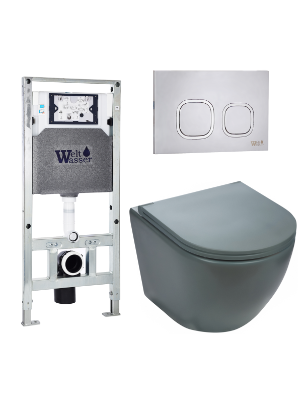 Комплект AMBERG 506 ST + MERZBACH 043 MT-GR + AMBERG RD-MT CR WeltWasser