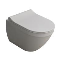 Унитаз подвесной безободковый с БИДЕТКОЙ 310200100281+310200700032 IDEA 2.0 с сиденьем микролифт Kale фото в интернет-магазине Русалия