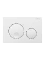 Кнопка смыва CEZARES RELAX-BTN-BL Белый глянцевый фото в интернет-магазине Русалия