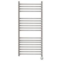 Полотенцесушитель электрический Point Альфа PN05152SE П18 500x1200 левый/правый, хром фото в интернет-магазине Русалия