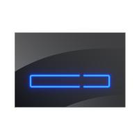 I0450A38 Touchless Pro, клавиша для инсталляции сенсорная бесконтактная, стекло, черный фото в интернет-магазине Русалия