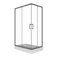 Душевой уголок Фикс-Графит 120*80, прямоуг (3 места+сифонD90мм) Щ0000077405 Triton фото в интернет-магазине Русалия