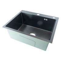 Мойка для кухни Fmark FSC5545Q, графит фото в интернет-магазине Русалия