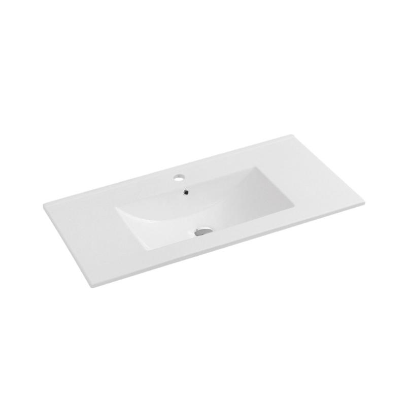 Раковина VBS-13100 керамическая, цвет белый Vincea