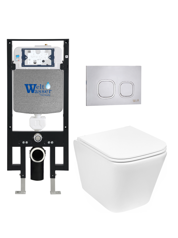 Комплект AMBERG 497 + GELBACH 043 GL-WT + AMBERG RD-MT CR WeltWasser