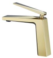 Смеситель для умывальника VENTURO золото 381 фото в интернет-магазине Русалия