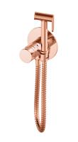 Смеситель с гигиеническим душем и термостатом встраиваемый WONZON & WOGHAND, Розовое золото (WW-88829909-RG) фото в интернет-магазине Русалия