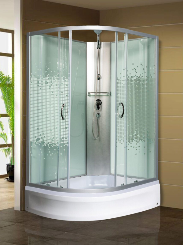 Душевая кабина МОНОМАХ Б/К 120/80/24 МЗ R 120*80*206 10000005812 МОНОМАХ