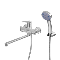 Смеситель для ванны с длинным поворотным изливом RUSH Jawa (JA0735-51) фото в интернет-магазине Русалия