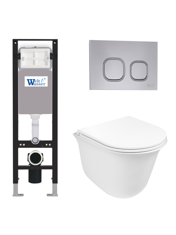 Комплект AMBERG 350 + TELBACH 004 GL-WT + AMBERG RD-CR WeltWasser