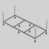Каркас для прямоугольных ванн 170 см CN05T170 фото в интернет-магазине Русалия