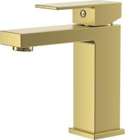 Смеситель для раковины DK матовое золото Bayern.Liszt (DA1512107) фото в интернет-магазине Русалия