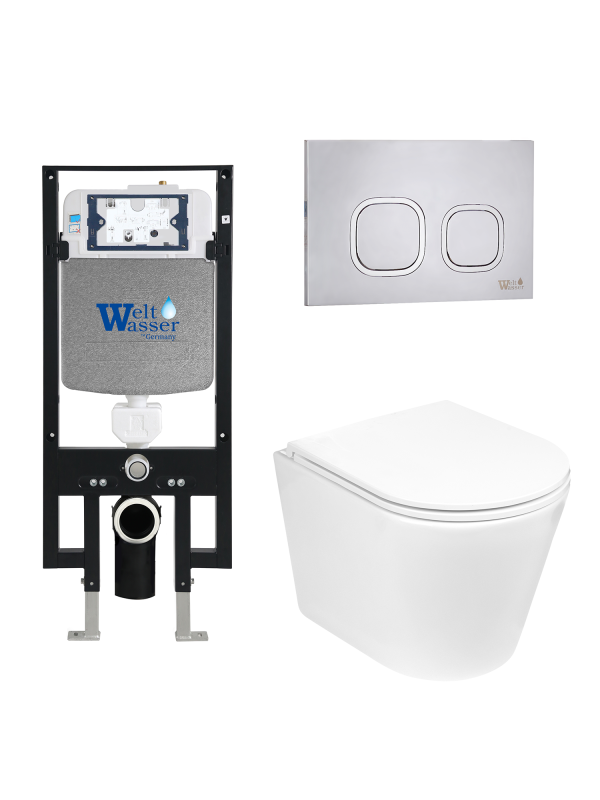 Комплект AMBERG 497 + SALZBACH 043 GL-WT + AMBERG RD-MT CR WeltWasser