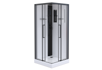 Квадратная душевая кабина 90х90х215 ESKM90CKR Esbano фото в интернет-магазине Русалия