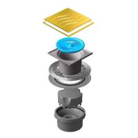 Точечный трап Pestan Confluo Standard 15х15 Tide Gold (13000160) фото в интернет-магазине Русалия