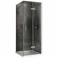 Душевой уголок ABBER Zart AG08100P-S71 70х100 прямоугольный, профиль хром, прозрачное стекло фото в интернет-магазине Русалия