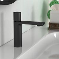 Смеситель для раковины Vogue VBF-4V3MB, черный Vincea фото в интернет-магазине Русалия