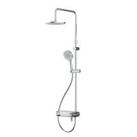 F0785A700 X-Joy, душ.система: см-ль-полка д/ванны/душа, душ.штанга, верхн. душ 220мм, ручн.душ, хром фото в интернет-магазине Русалия