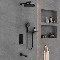 Душевой комплект Inspire VSFW-433TI5RMB встраиваемый, черный Vincea фото в интернет-магазине Русалия