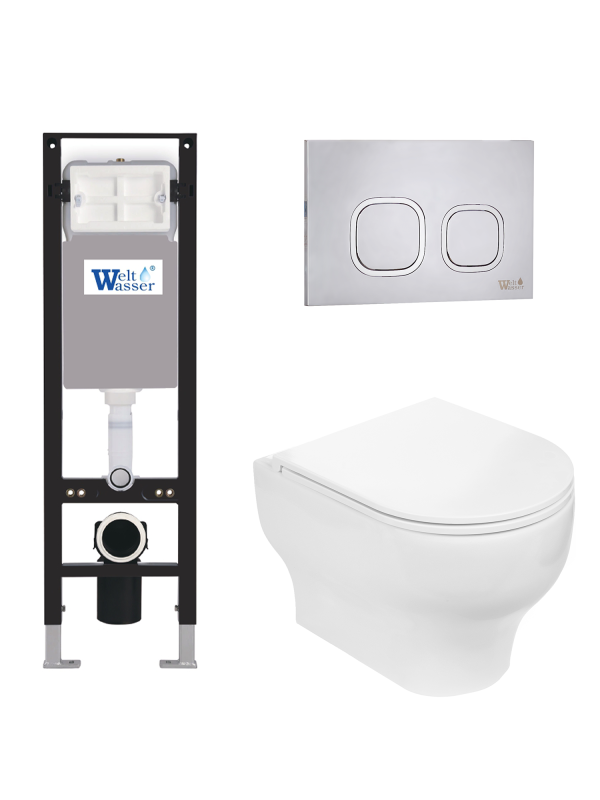 Комплект AMBERG 350 + ERLENBACH 004 GL-WT + AMBERG RD-MT CR WeltWasser