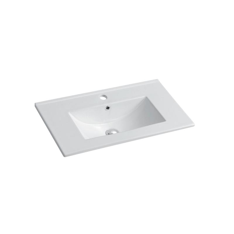Раковина VBS-13970S1 керамическая, цвет белый Vincea