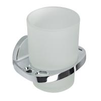 Держатель для стакана и зубных щеток Savol S-007050, хром фото в интернет-магазине Русалия