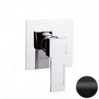 Смеситель для душа Remer Qubika Q30NO, черный матовый фото в интернет-магазине Русалия