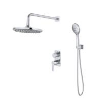 Душевая система скрытого монтажа с тропическим душем и ручным душем, Ray, IDDIS, (RAYSB02i67) фото в интернет-магазине Русалия