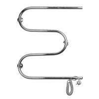 Электрический полотенцесушитель М-образный 600х600 хром DMT 107-25 60x60 EK R Domoterm фото в интернет-магазине Русалия