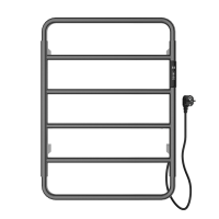 Полотенцесушитель электрический WONZON & WOGHAND WISMAR, Темный графит (WW-AL201-GM) фото в интернет-магазине Русалия