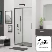 Душевая дверь RGW LE-12 1700, стекло прозрачное, профиль хром фото в интернет-магазине Русалия