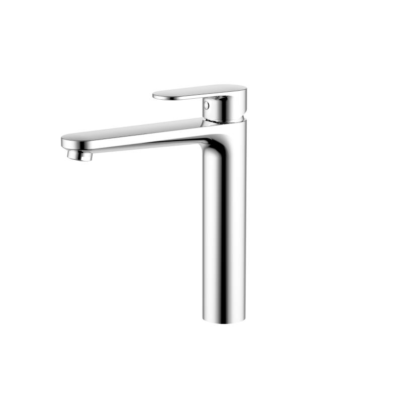 AQ1804CR НИКА смеситель для раковины высокий 190 без донного клапана Aquatek