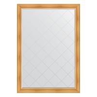 Зеркало настенное с гравировкой EVOFORM в багетной раме травленое золото, 134х189 см, BY 4503 фото в интернет-магазине Русалия