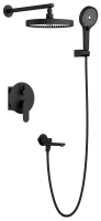 Душевая система BELZ встроенная черный (B80713-7) фото в интернет-магазине Русалия