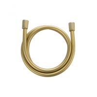 Шланг для душа в силиконовой оплётке 1000 мм WONZON & WOGHAND, Брашированное золото (WW-RG01-1000-BG) фото в интернет-магазине Русалия