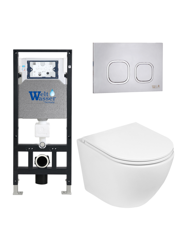 Комплект AMBERG 506 + MERZBACH 043 GL-WT + AMBERG RD-MT CR WeltWasser