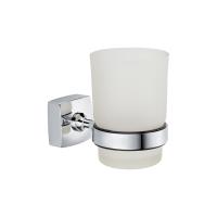 Стакан для ванной комнаты FIXSEN KVADRO FX-61306, хром фото в интернет-магазине Русалия