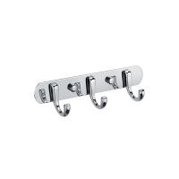Планка с тремя крючками FIXSEN EQUIPMENT FX-1713, хром фото в интернет-магазине Русалия