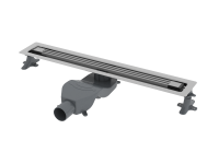 Душевой лоток B&T INFINITY 80см, нерж.сталь ХРОМ (Satin) 981-80-CR Boheme фото в интернет-магазине Русалия