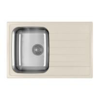 Кухонная мойка Dr. Gans ДУЭТ 26.120.B0760.403, латте фото в интернет-магазине Русалия