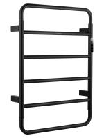 Полотенцесушитель электрический WONZON & WOGHAND WISMAR, Черный матовый (WW-AL201-MB) фото в интернет-магазине Русалия