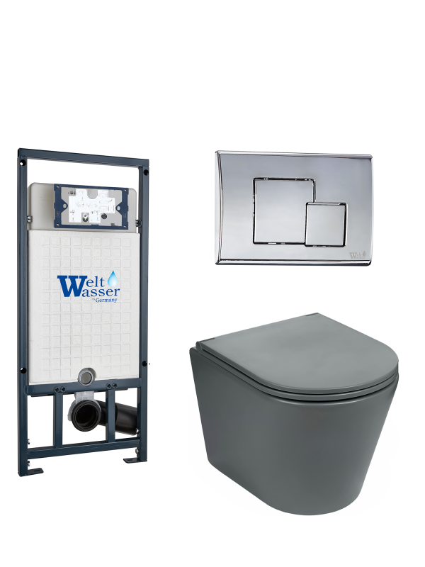 Комплект MARBERG 507 + SALZBACH 043 MT-GR + MAR 507 SE-CR WeltWasser