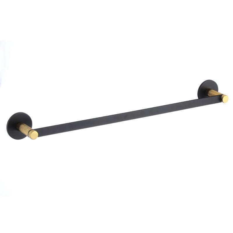 Полотенцедержатель Savol S-002124HB, черный/золото