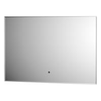 Зеркало с фацетом и LED-подсветкой настенное GLOW DEFESTO 60x40 см, DF 2512RH фото в интернет-магазине Русалия