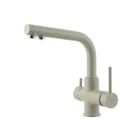 Смеситель для кухни Lemark COMFORT с подключением к фильтру питьевой воды, цвет: грей (LM3061PGR) фото в интернет-магазине Русалия